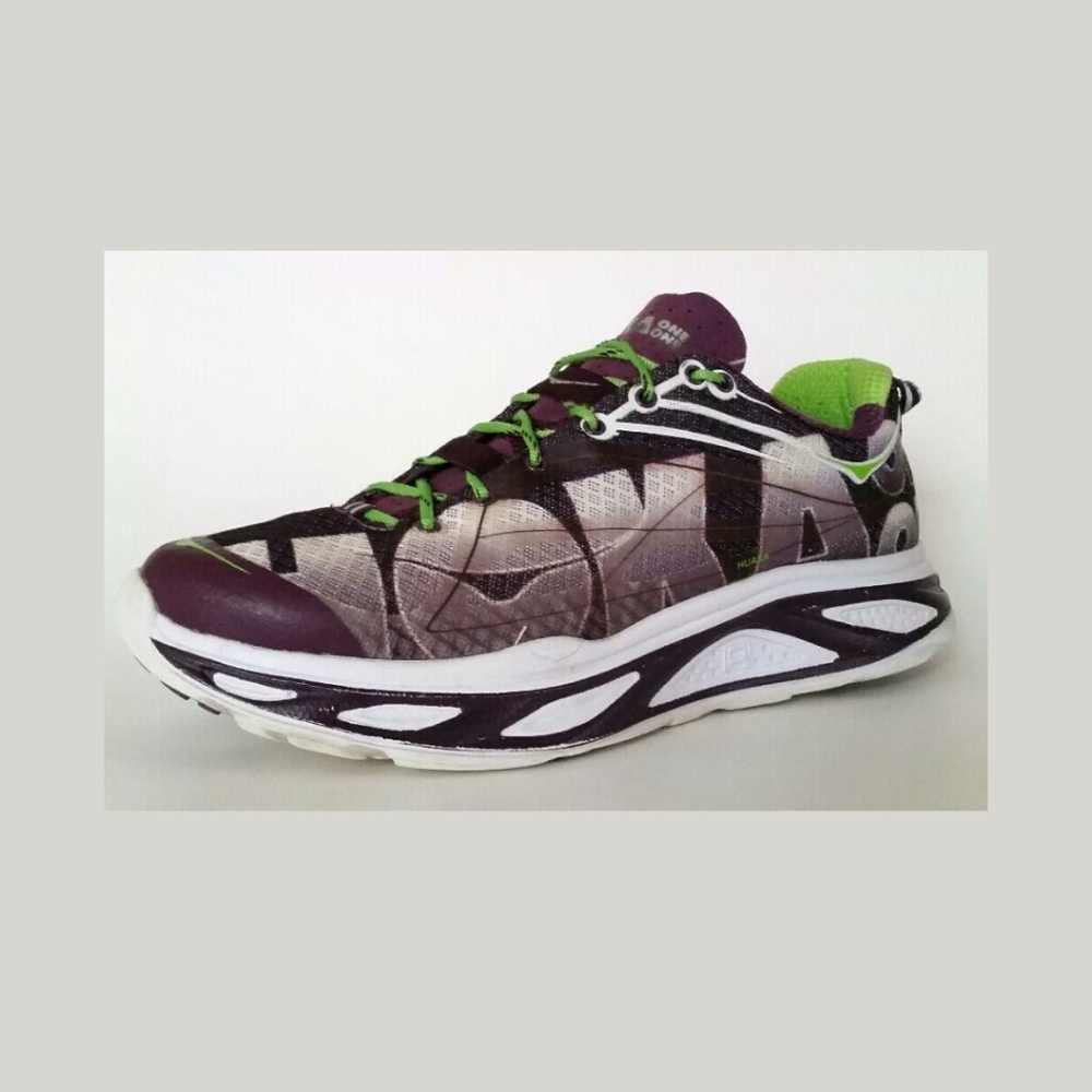 HOKA ONE ONE HUAKA Women's Purple White Size 8.5